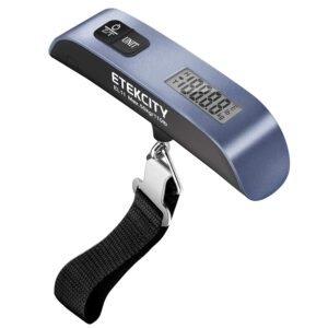 Etekcity Luggage Scale, Digital Suitcase Weight Scale for Travel, 110 lb Etekcity Luggage Scale, Digital Suitcase Weight Scale for Travel, 110 lb