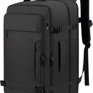 Expandable Carry On Backpack 45L Water-Resistant Travel Backpack Men Expandable Carry On Backpack 45L Water-Resistant Travel Backpack Men